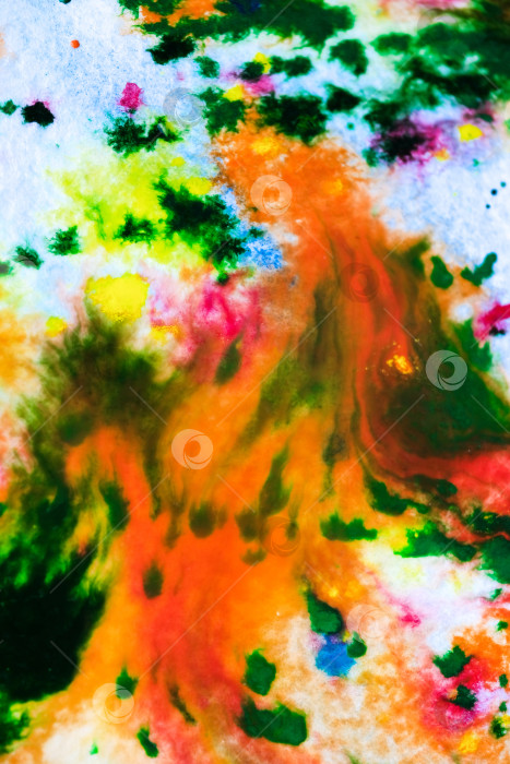 Скачать абстрактный рисованный акварельный фон фотосток Ozero