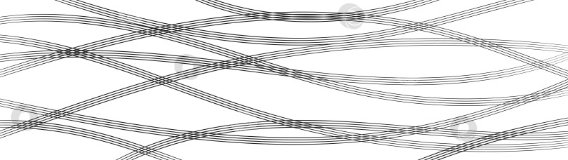 Скачать Абстрактный фон из волнистых переплетающихся линий фотосток Ozero
