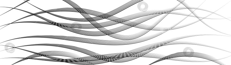 Скачать Абстрактный фон из волнистых переплетающихся линий фотосток Ozero