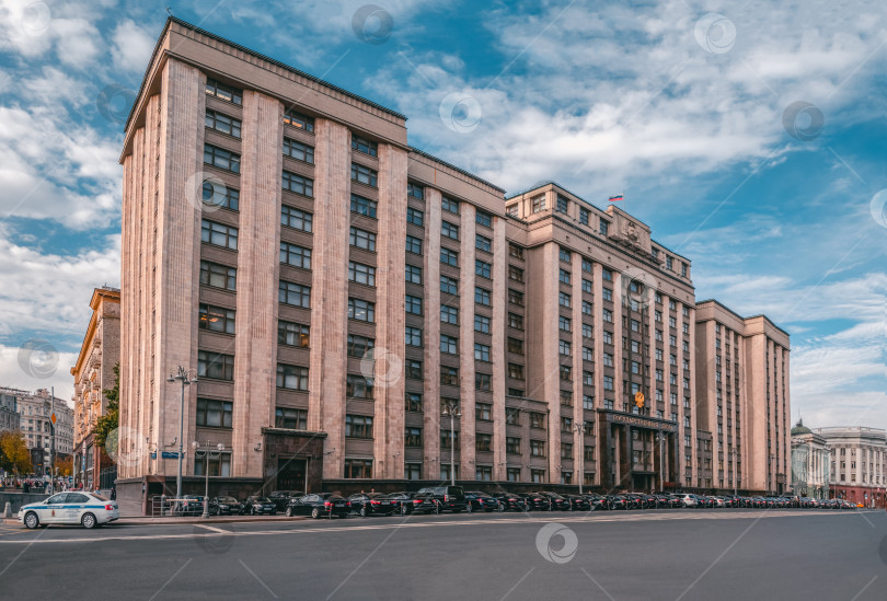 Скачать Здание Государственной Думы Российской Федерации в Москве. фотосток Ozero