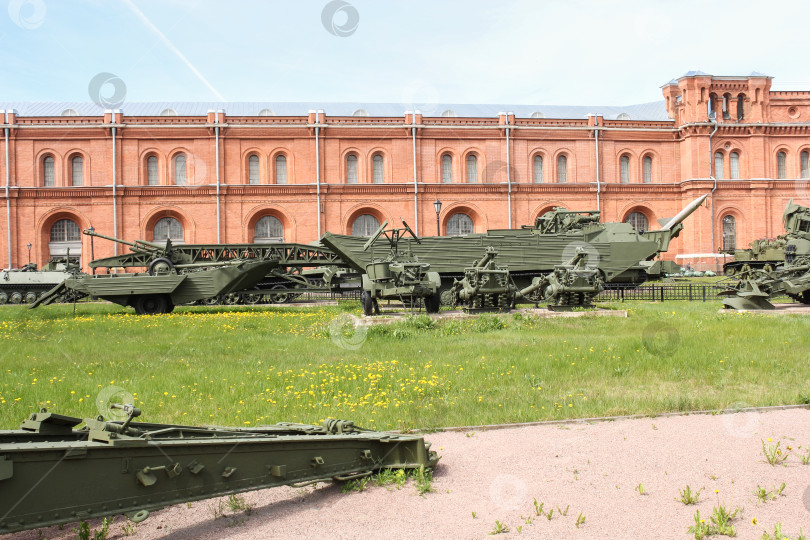 Скачать Экспозиция военно-исторического музея. фотосток Ozero