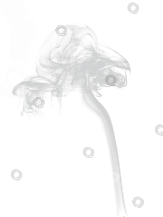 Скачать Струя белого дыма на прозрачном фоне PNG фотосток Ozero