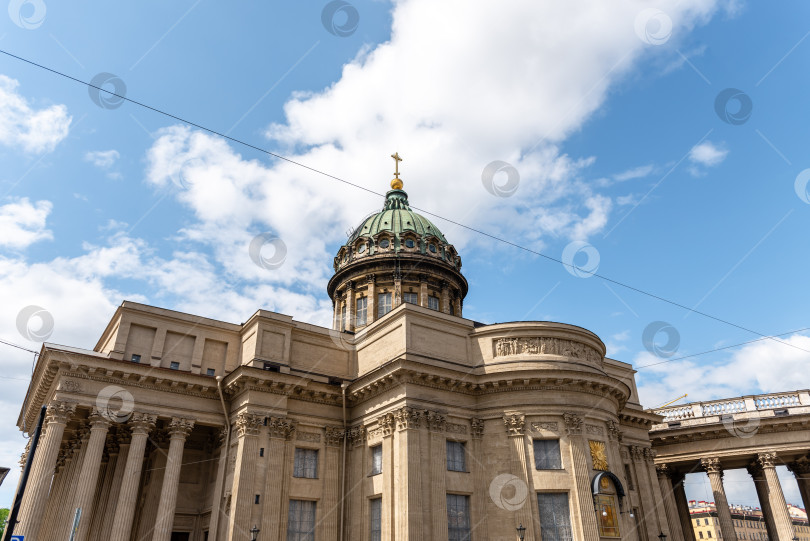Скачать Казанский собор в Санкт-Петербурге. Россия, май 2022 года фотосток Ozero