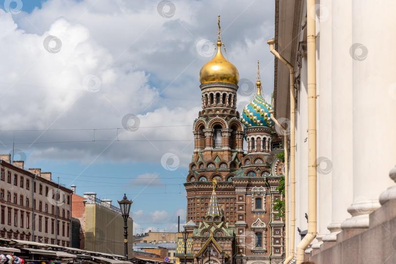 Скачать Россия, Санкт-Петербург, июнь 2022 года: Храм Спаса-на-Крови фотосток Ozero