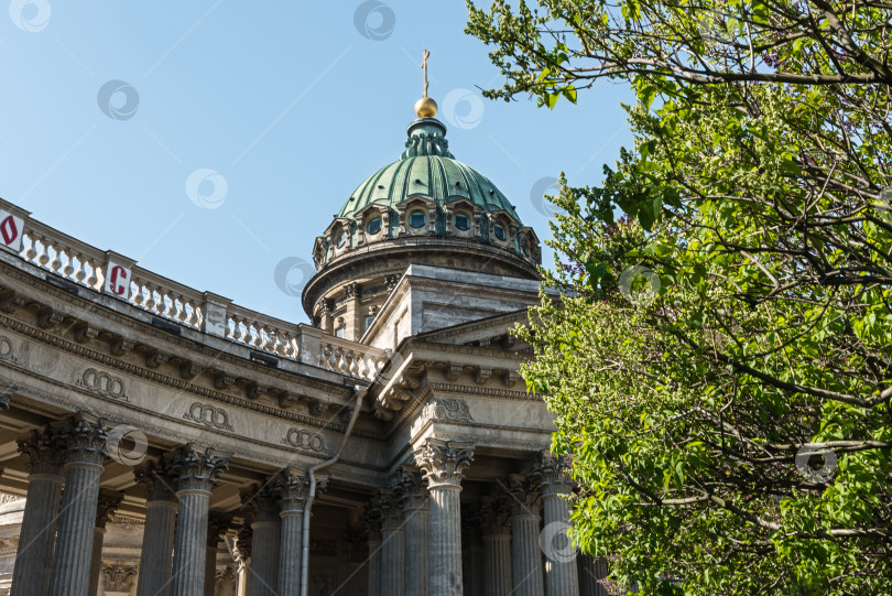 Скачать Казанский собор в Санкт-Петербурге. Россия, май 2022 года фотосток Ozero