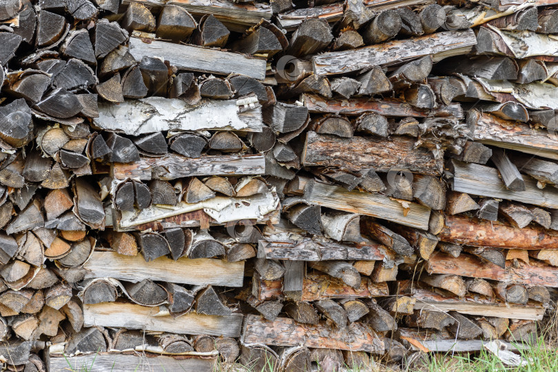 Скачать Фоновое изображение сухих бревен-текстура древесины фотосток Ozero