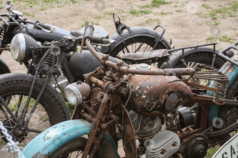 Скачать старые ржавые мотоциклы фотосток Ozero