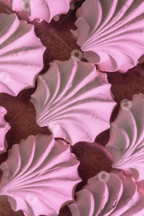Скачать Крупным планом домашний розовый зефир фотосток Ozero