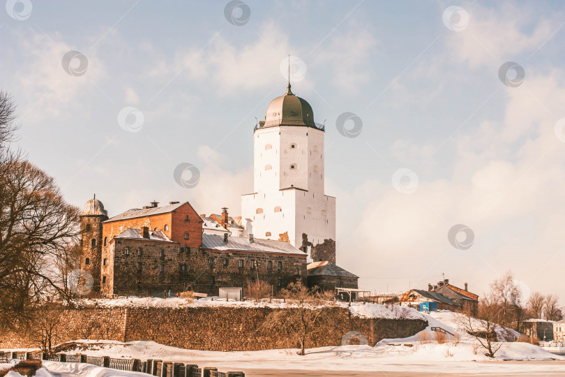 Скачать Выборгский замок фотосток Ozero