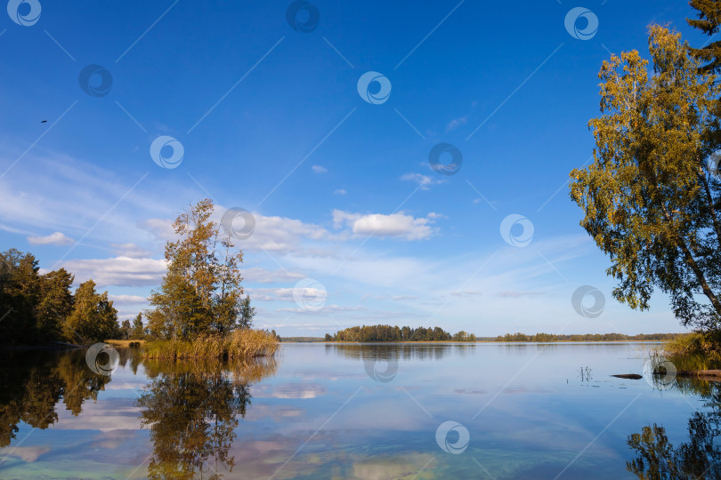 Скачать Осенний пейзаж фотосток Ozero