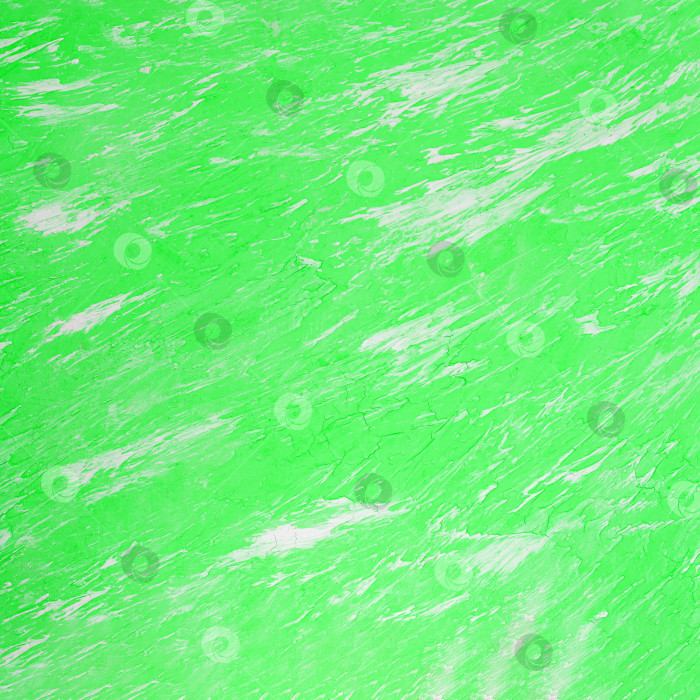 Скачать Текстура зеленого кракелюра. Зеленая облупившаяся краска. Бетонная поверхность для дизайна, квадратное фото фотосток Ozero
