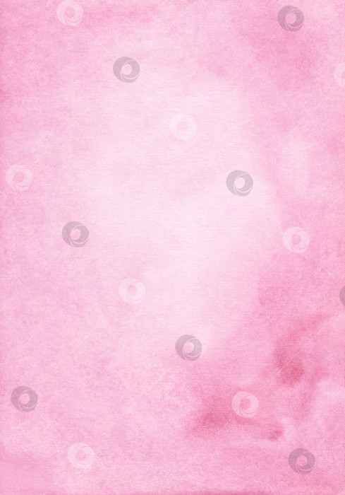 Скачать Акварельный пастельно-розовый фон ручной росписи. Акварельный свет  фотосток Ozero