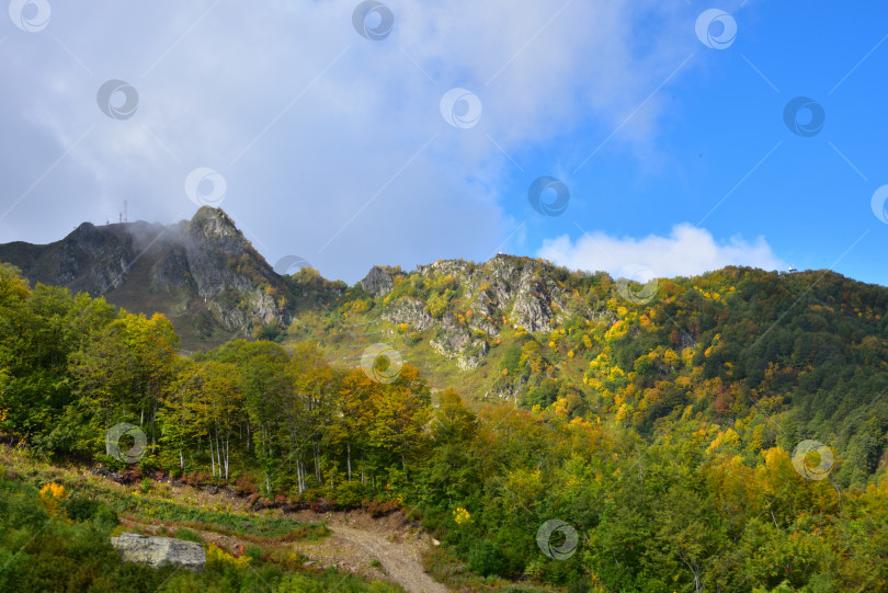 Скачать Осень в горах Кавказа. фотосток Ozero