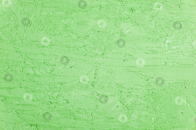 Скачать Текстурированный фон зеленого цвета с кракелюром. Абстрактный бетонный фон интерьера фотосток Ozero