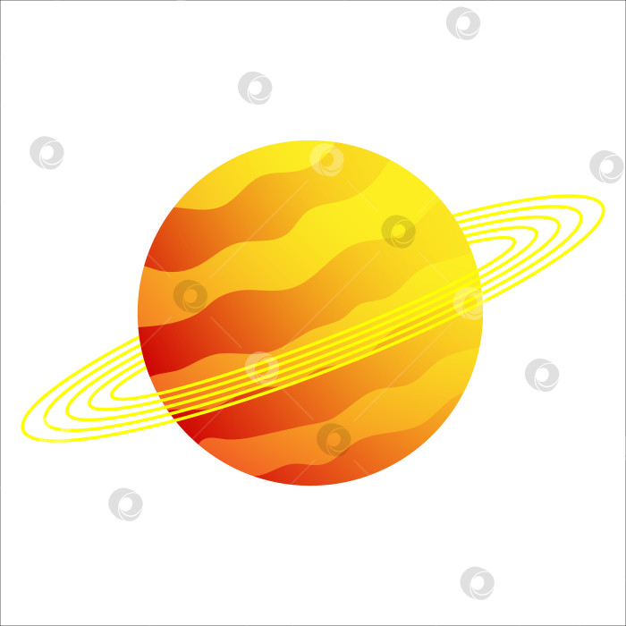Скачать Планета Юпитер 3d иллюстрация фотосток Ozero