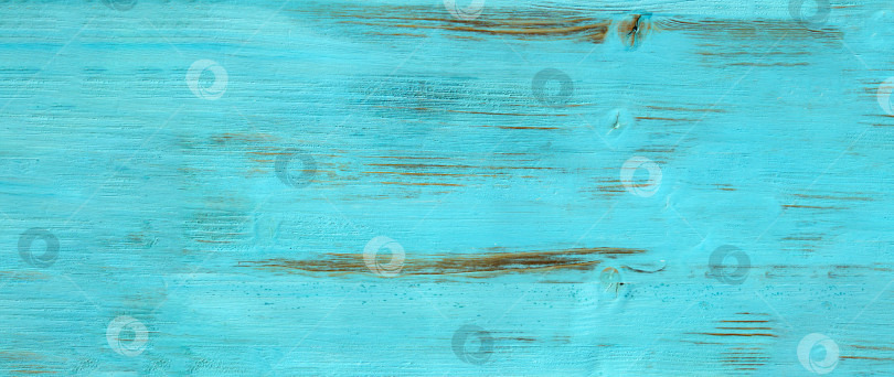 Скачать Синий текстурированный деревянный фон, поверхность с текстурой старого дерева, баннер фотосток Ozero
