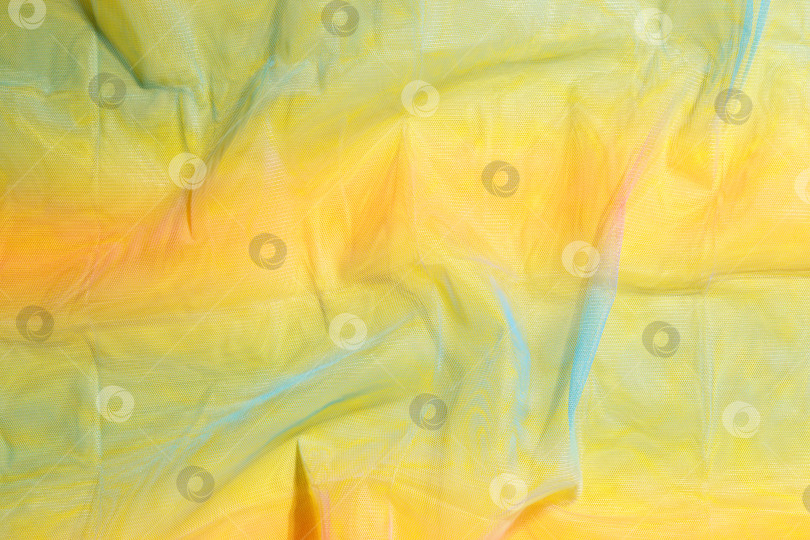 Скачать Текстура разноцветного прозрачно-желтого тканевого фона, домашняя работа, хобби, вязание, рукоделие фотосток Ozero