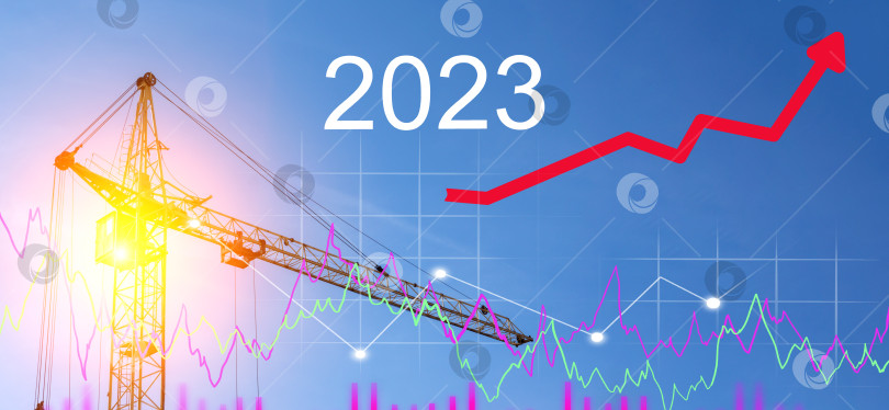 Скачать Новый 2023 год для разметки и строительных планов. Планирование на будущее и цели. График, строительство, развитие строительства фотосток Ozero