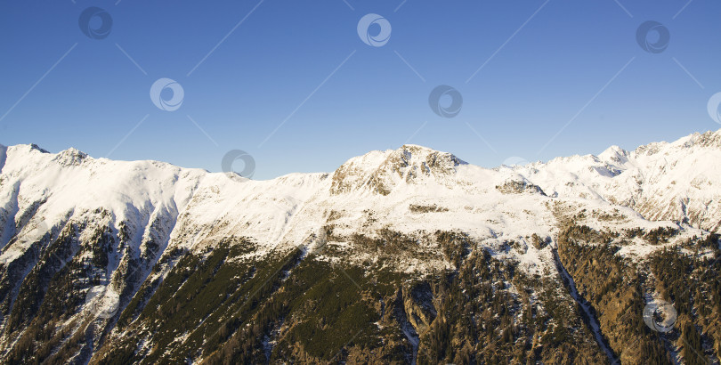 Скачать Панорама австрийского горнолыжного курорта Ишгль фотосток Ozero