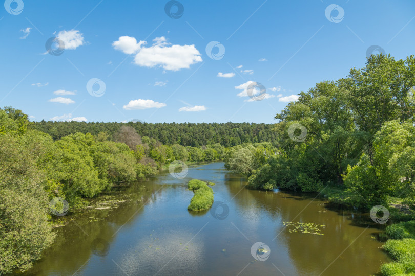 Скачать Река десна у пос.Дубровицы фотосток Ozero