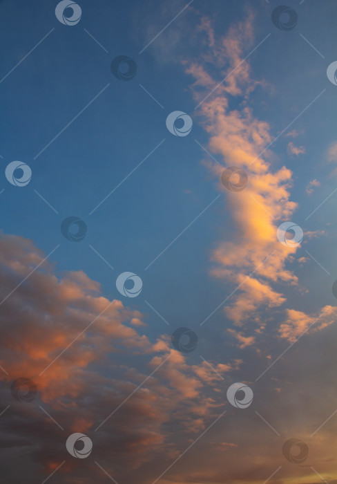 Скачать закатное небо фотосток Ozero