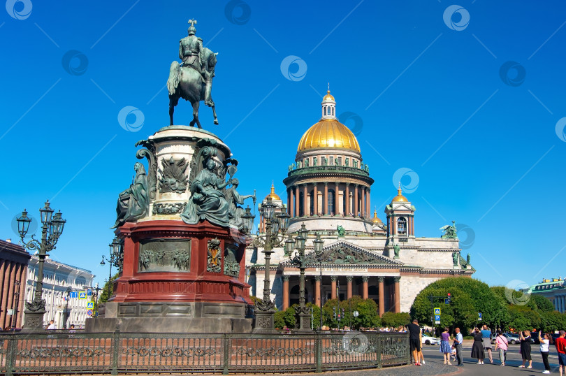 Скачать Санкт-Петербург, Исаакиевский собор Санкт-Петербурга. фотосток Ozero