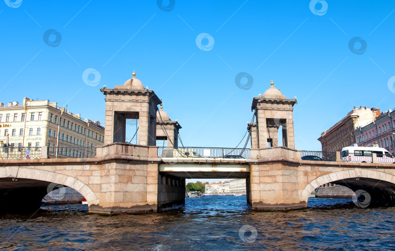 Скачать Санкт-Петербург, Россия - Лермонтовский мост. фотосток Ozero