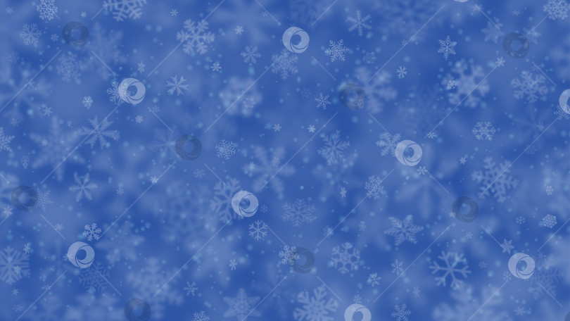 Скачать Рождественский фон из снежинок фотосток Ozero