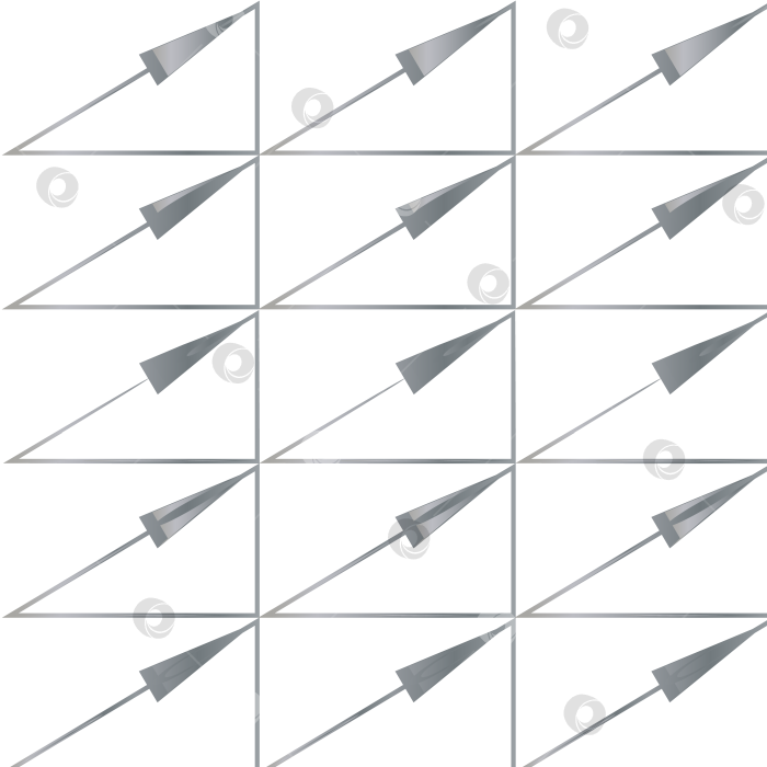 Скачать Абстрактный узор из серых градиентных стрелок. фотосток Ozero