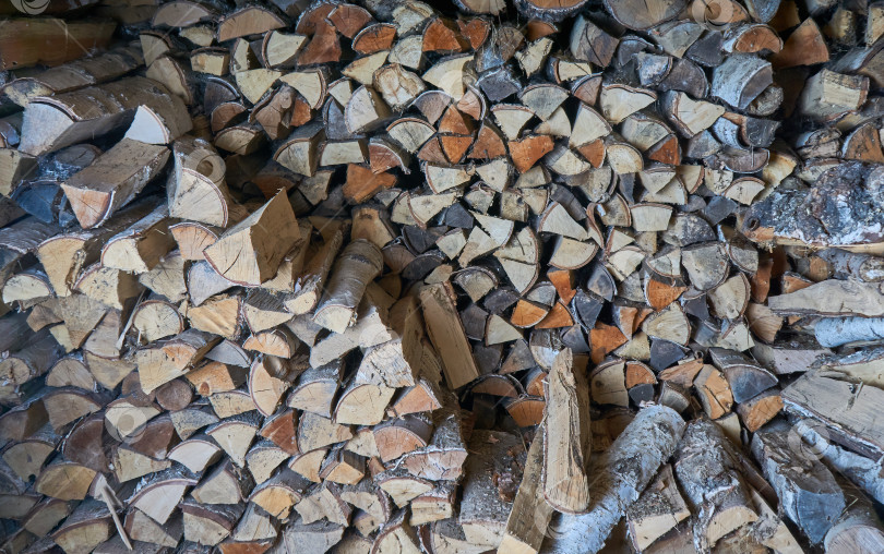 Скачать наколотые дрова имеют текстуру поленницы фотосток Ozero