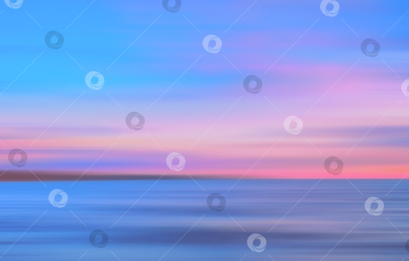 Скачать Абстрактное движение на размытом цветном морском фоне фотосток Ozero