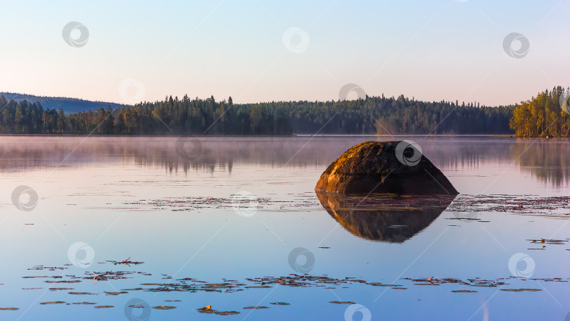 Скачать Карельский пейзаж с озером фотосток Ozero