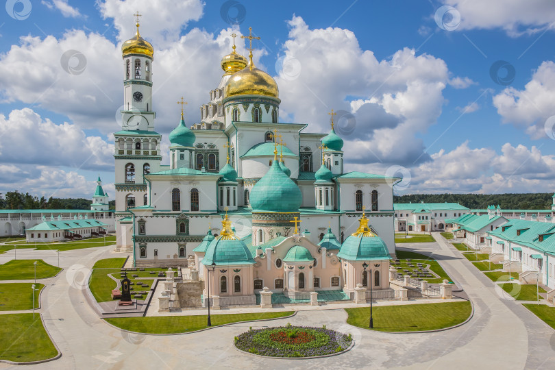 Скачать Восстановленный Ново-Иерусалимский монастырь Истра Россия фотосток Ozero