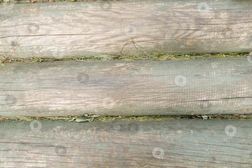 Скачать Фоновое изображение раскрашенных бревен, дорожка в саду фотосток Ozero