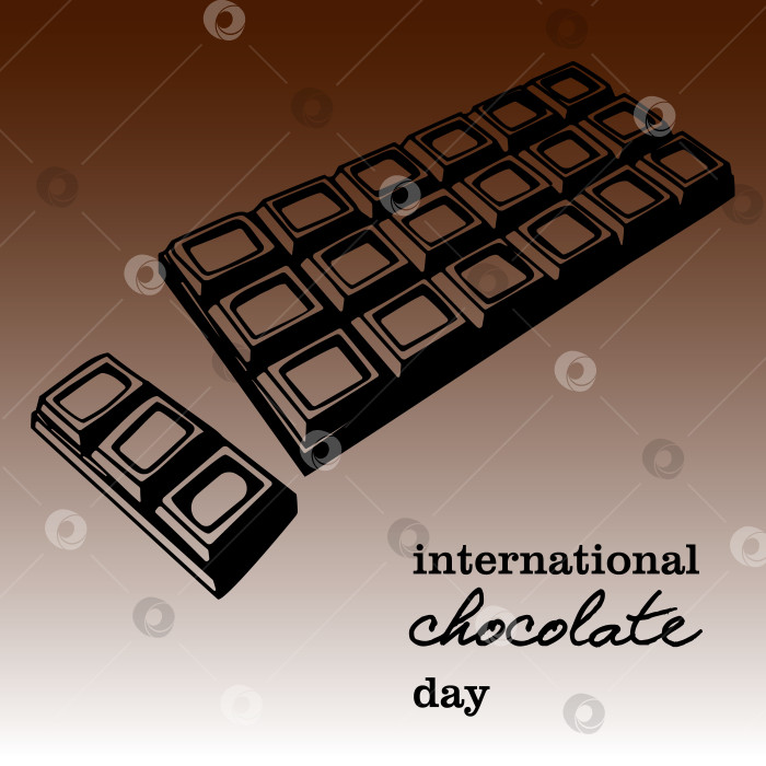 Скачать Всемирный день шоколада фотосток Ozero