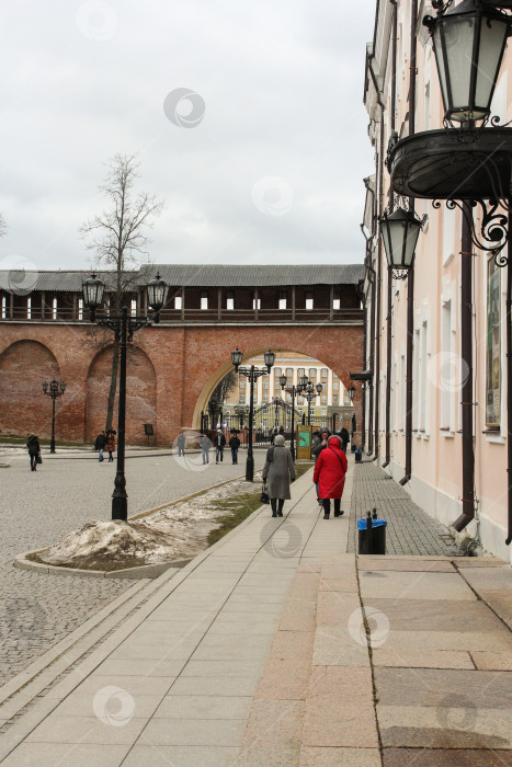 Скачать Часть территории Новгородского кремля. фотосток Ozero