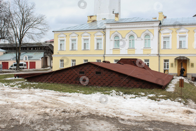 Скачать Крыши подвалов на территории Новгородского кремля фотосток Ozero