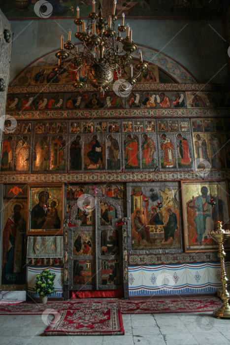 Скачать Малый иконостас Софийского собора. фотосток Ozero