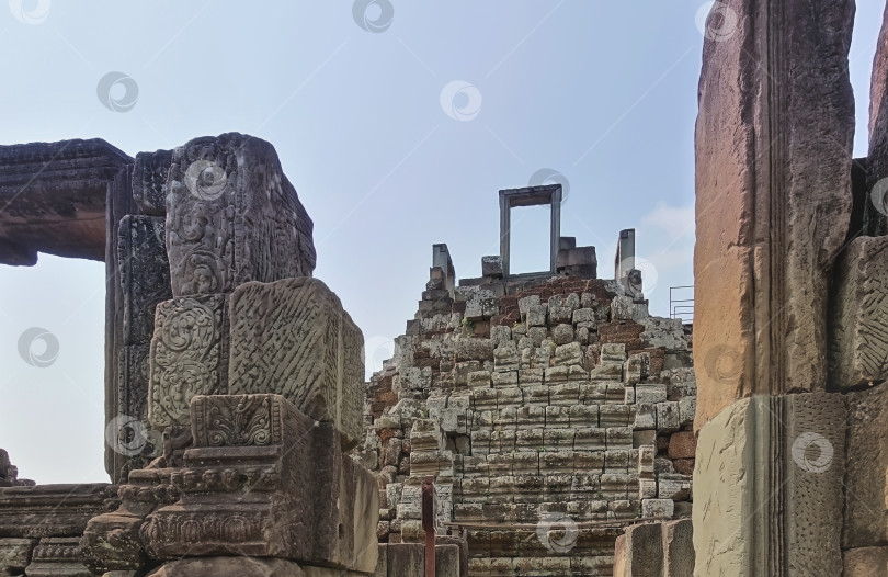 Скачать Руины древнего храма Ангкор. фотосток Ozero