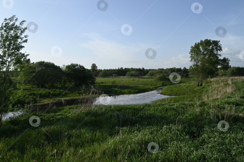 Скачать На берегу речки фотосток Ozero