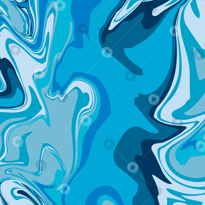 Скачать Мраморная текстура в голубых тонах. Абстрактное векторное изображение. фотосток Ozero