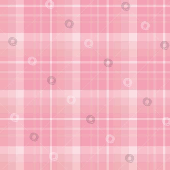 Скачать Бесшовный узор в креативных розовых тонах для пледа, ткани, текстиля, одежды, скатерти и других вещей. Векторное изображение. фотосток Ozero