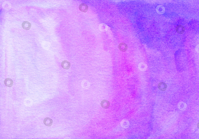 Скачать Акварельная текстура фона с розовым и фиолетовым градиентом.  фотосток Ozero