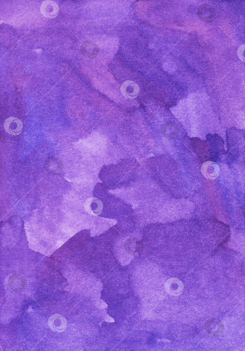 Скачать Акварельная текстура фиолетового фона. Темно-фиолетовая акварельная спинка фотосток Ozero