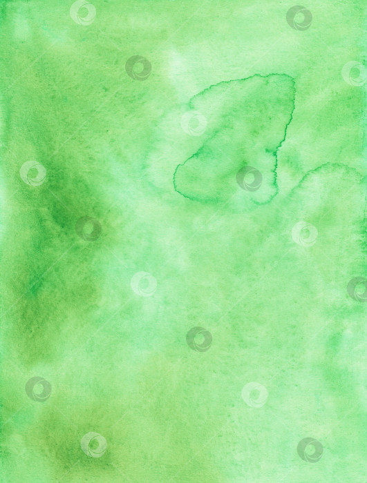 Скачать Акварельная текстура светло-зеленого фона. Компания Aquarelle greenery co фотосток Ozero