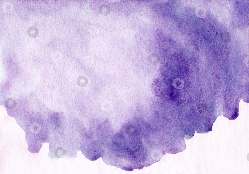 Скачать Акварельное фиолетовое пятно на белом фоне текстуры. Пятна на па фотосток Ozero