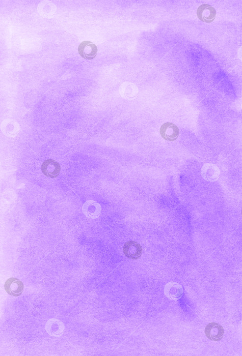 Скачать Акварельная текстура светло-лавандового фона. Пастельно-фиолетовый цвета морской волны фотосток Ozero