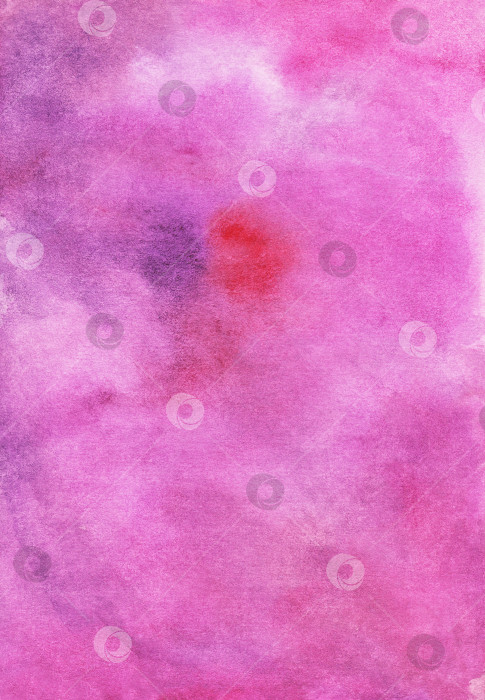 Скачать Текстура фона акварельного розового цвета, ручная роспись. Яркий p фотосток Ozero