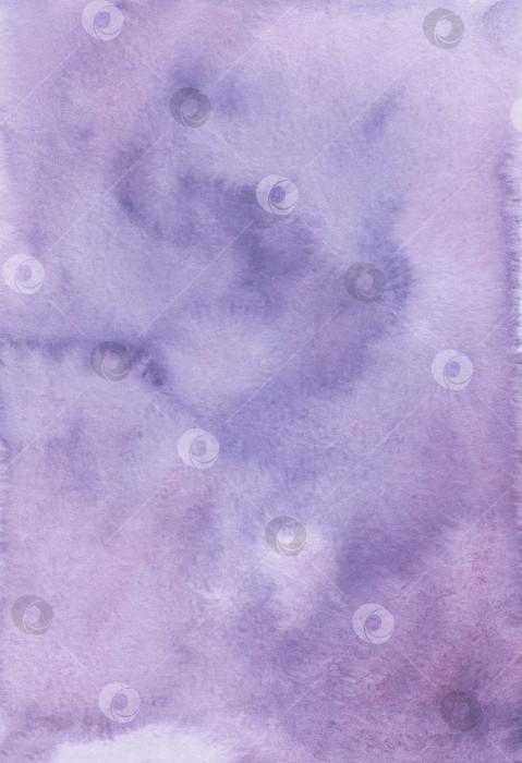 Скачать Абстрактная светло-фиолетовая акварельная текстура фона, ручная роспись фотосток Ozero