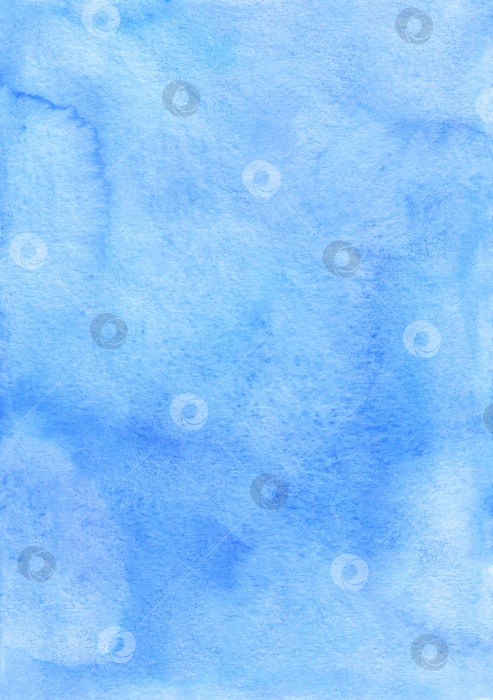 Скачать Абстрактная светло-небесно-голубая акварельная текстура фона, боль в руке фотосток Ozero